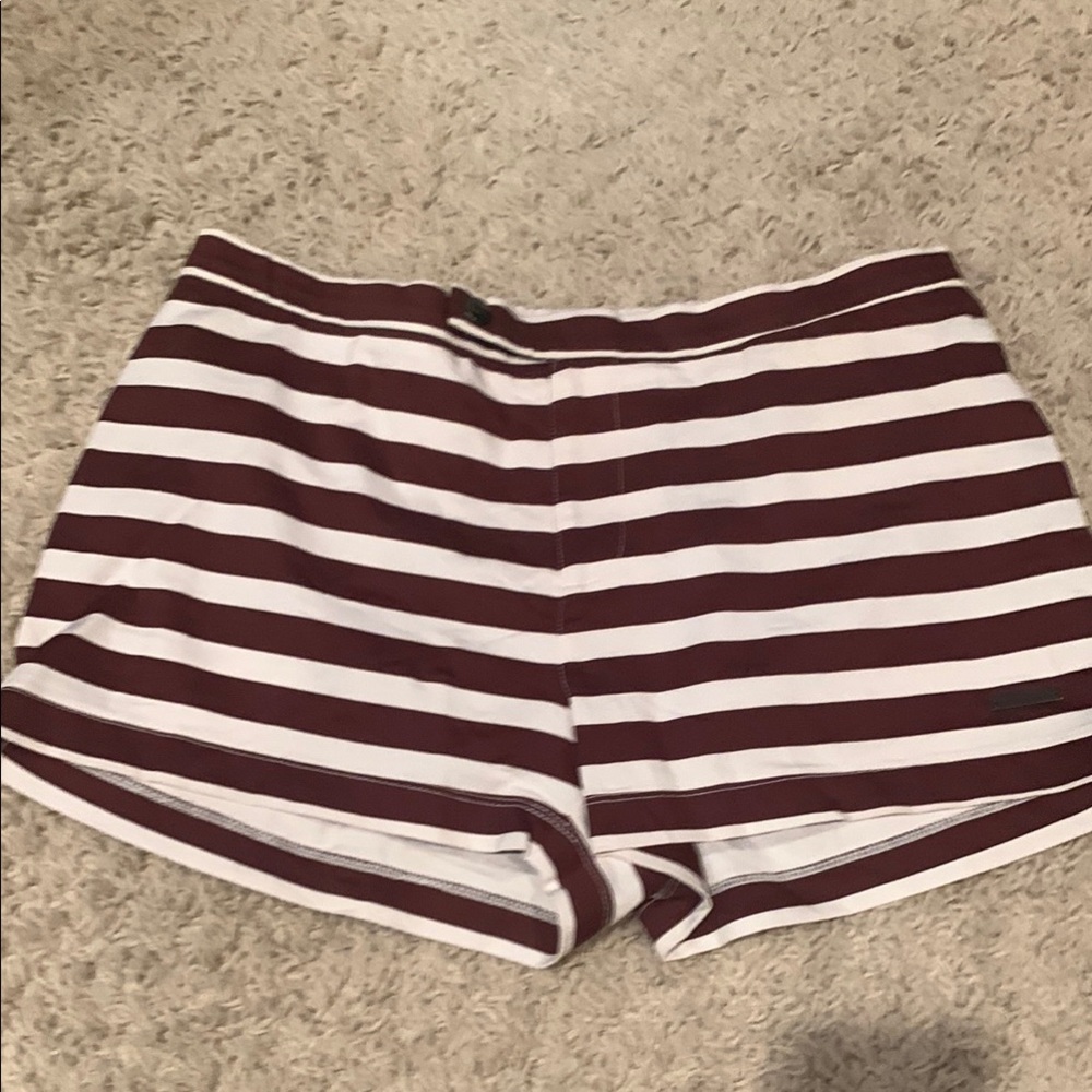 Striped Mens Swim Shorts
